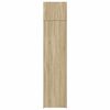 vidaXL Armario estrecho madera ingeniería roble Sonoma 50x42,5x225 cm