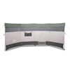 vidaXL Cortaviento de camping impermeable verde 366x152x152 cm