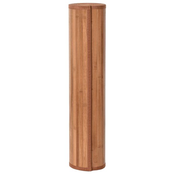 vidaXL Alfombra rectangular bamb&uacute; color natural 60x1000 cm