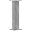 vidaXL Soportes altavoces 2 uds madera gris Sonoma 30x30x95 cm
