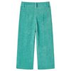 Pantalón infantil de pana verde menta 92