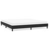 vidaXL Estructura de cama sin colch&oacute;n terciopelo negro 200x210 cm
