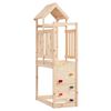 vidaXL Torre de Juego Marr&oacute;n 53 x 110,5 x 214 cm Madera de pino macizo