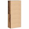 vidaXL Highboard Madera Vieja 80 x 39 x 178 cm Madera contrachapada