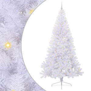 vidaXL &Aacute;rbol de Navidad artificial con 300 LED 240 cm PVC y Acero