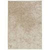 vidaXL Alfombra pelo largo aspecto brillante ISTAN beige 160x230 cm
