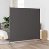 vidaXL Biombo divisor de 1 panel gris antracita 175x180 cm