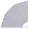 vidaXL Toldo lateral plegable de balc&oacute;n gris 140x140 cm