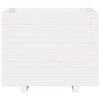vidaXL Jardinera madera maciza de pino blanco 60x60x49,5 cm