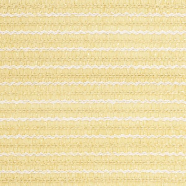 vidaXL Toldo para balc&oacute;n HDPE beige 90x600 cm