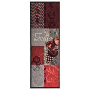 vidaXL Alfombra de cocina lavable Tomatoes 60x300 cm