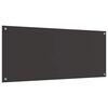 vidaXL Salpicadero de cocina Gris oscuro 120 x 50 x 0,6 cm