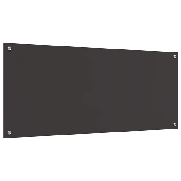 vidaXL Salpicadero de cocina Gris oscuro 120 x 50 x 0,6 cm