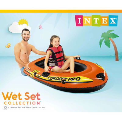 Intex Barca inflable Explorer Pro 100 160x94x29 cm 58355NP