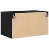 vidaXL Mueble de pared Roble negro 70 x 42.5 x 40 cm