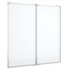 vidaXL Pizarra magn&eacute;tica plegable aluminio 80x80x1,7 cm