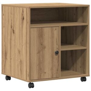 vidaXL Soporte para Impresora Roble artisan 60 x 50 x 67 cm