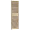 vidaXL Puerta de Armario 2 pcs Natural 140.5 x 2.1 x 49.5 cm