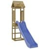 vidaXL Parque infantil de exterior madera de pino impregnada