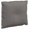 vidaXL Coj&iacute;n de Espalda Gris Claro 60 x 50 cm Tela de Pana