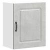 vidaXL Mueble de pared de cocina Kalmar de madera de ingenier&iacute;a gris hormig&oacute;n