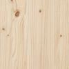 vidaXL Estructura de cama sin colch&oacute;n madera de pino maciza 120x200 cm