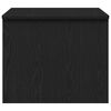 vidaXL Mesa de Caf&eacute; Roble Negro 80 x 50,5 x 41,5 cm