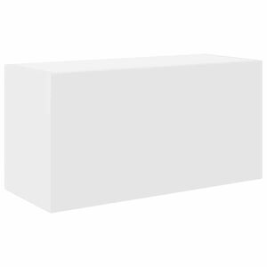 vidaXL Mueble de pared de ba&ntilde;o madera ingenier&iacute;a blanco 60x25x30 cm