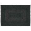 vidaXL Alfombras de &aacute;rea Rectangular Gris oscuro 140 x 200 cm yute