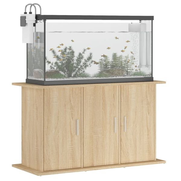 vidaXL Soporte de acuario madera ingenier&iacute;a roble Sonoma 101x41x58 cm