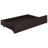 vidaXL Estructura cama 4 cajones madera pino marr&oacute;n oscuro 180x200 cm