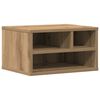 vidaXL Soporte para Impresora Roble artisan 40 x 32 x 22,5 cm