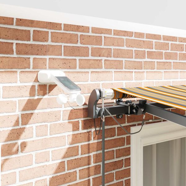 vidaXL Toldo Retr&aacute;ctil con Multicolor 300 x 250 cm tela