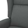 vidaXL Sill&oacute;n elevable tela gris oscuro