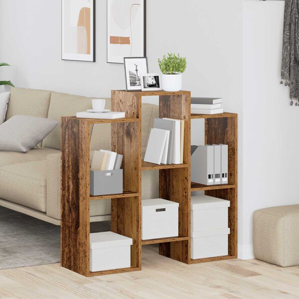 vidaXL Aparador Madera vieja 90 x 30 x 90 cm