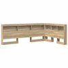 vidaXL Cabecera de almacenamiento Roble Sonoma Madera de ingenier&iacute;a