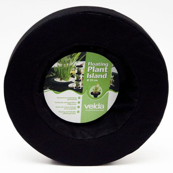 Velda Maceta flotante para estanques redonda 35x7 cm