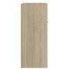 vidaXL Armario de ba&ntilde;o madera contrachapada roble Sonoma 60x33x80 cm