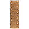 vidaXL Alfombra Runner FLORNES Tejido Beige PP 7 mm