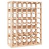 vidaXL Botellero madera maciza de pino 70x33x94 cm