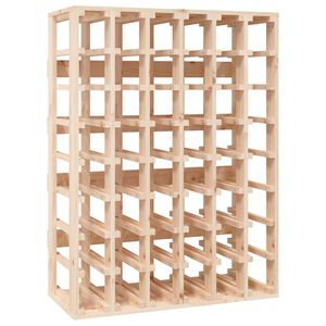 vidaXL Botellero madera maciza de pino 70x33x94 cm