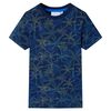 Camiseta infantil azul marino 116