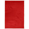 vidaXL Alfombra de pelo corto OVIEDO rojo 160x230 cm