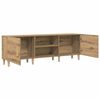 vidaXL Gabinete de TV Roble artisan 150 x 30 x 50 cm