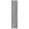 vidaXL Aparador de madera de ingeniería gris Sonoma 40x42,5x185 cm