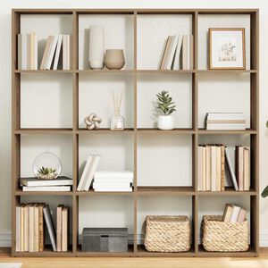 vidaXL Estanter&iacute;a madera de ingenier&iacute;a roble artisian 137,5x29x137,5cm