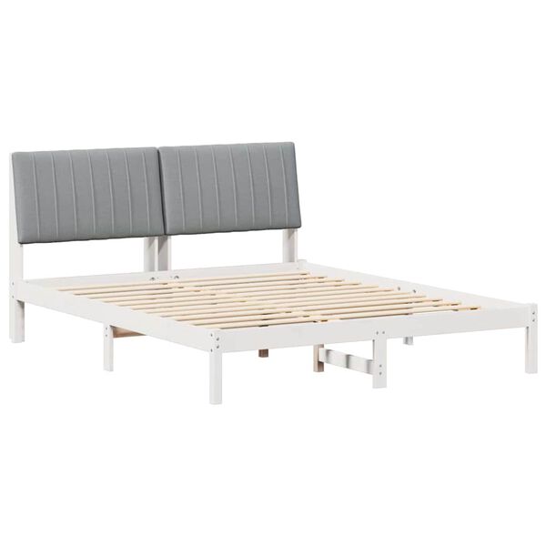 vidaXL Estructura de cama 150 x 200 cm Madera de pino macizo