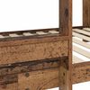 vidaXL Cama Litera para Ni&ntilde;os con colch&oacute;n Madera vieja 80 x 160 cm