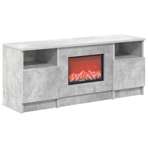 vidaXL Chimenea el&eacute;ctrica Hormig&oacute;n 98 x 28,5 x 40,5 cm