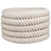 vidaXL Cuerda de yute 50 mm Blanco 100% yute Tossa
